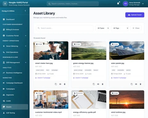 Nexgile-VoltIQ Grid Portal Overview